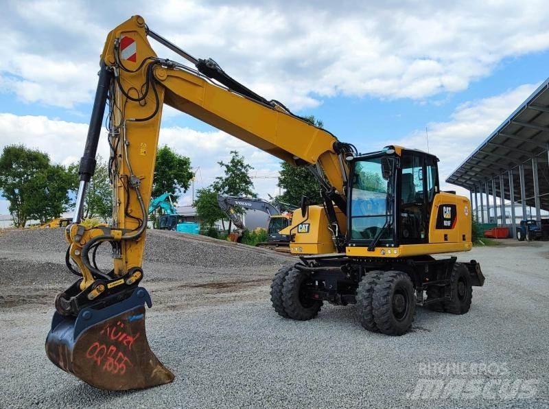 CAT M316F حفارات بعجل