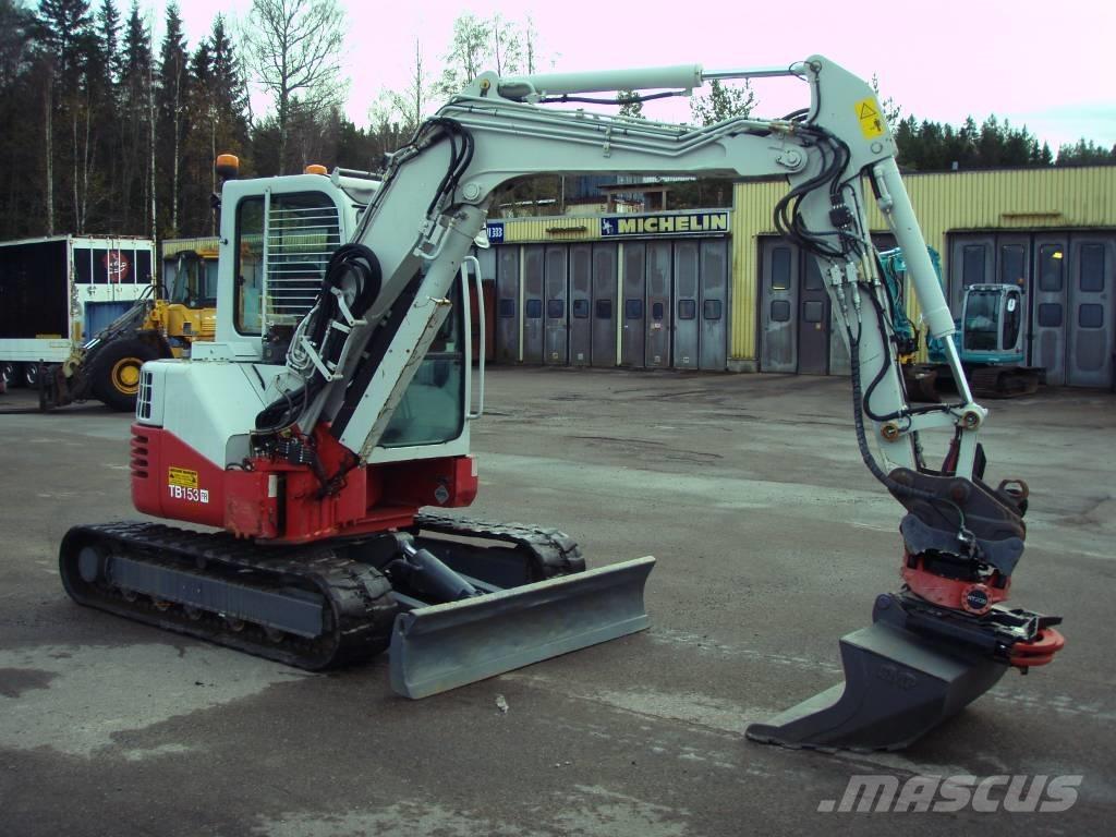 Takeuchi TB 153 FR حفارات صغيرة أقل من 7 طن (حفارات صغيرة)