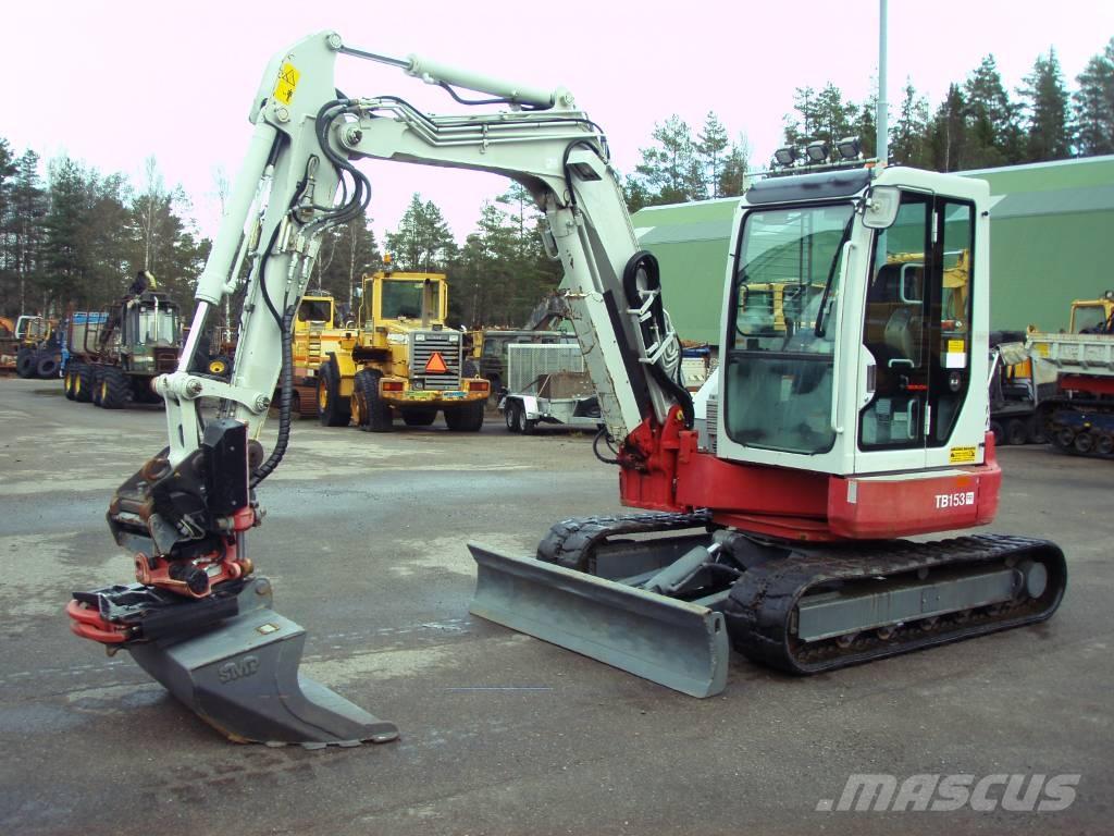 Takeuchi TB 153 FR حفارات صغيرة أقل من 7 طن (حفارات صغيرة)