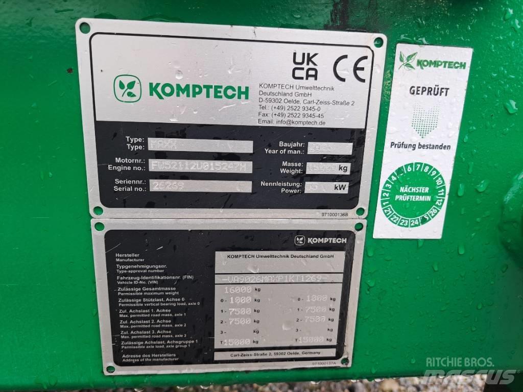 Komptech Maxx أجهزة فحص متنقلة