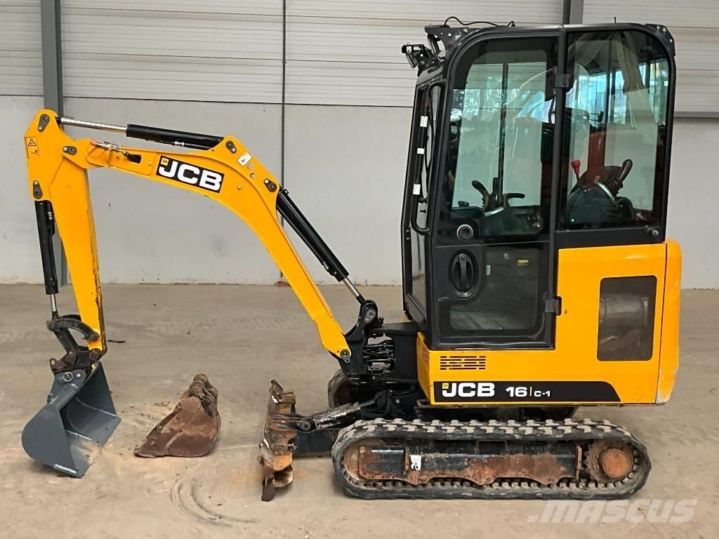 JCB 16 C-1 حفارات صغيرة أقل من 7 طن (حفارات صغيرة)
