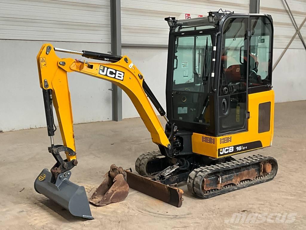 JCB 16 C-1 حفارات صغيرة أقل من 7 طن (حفارات صغيرة)