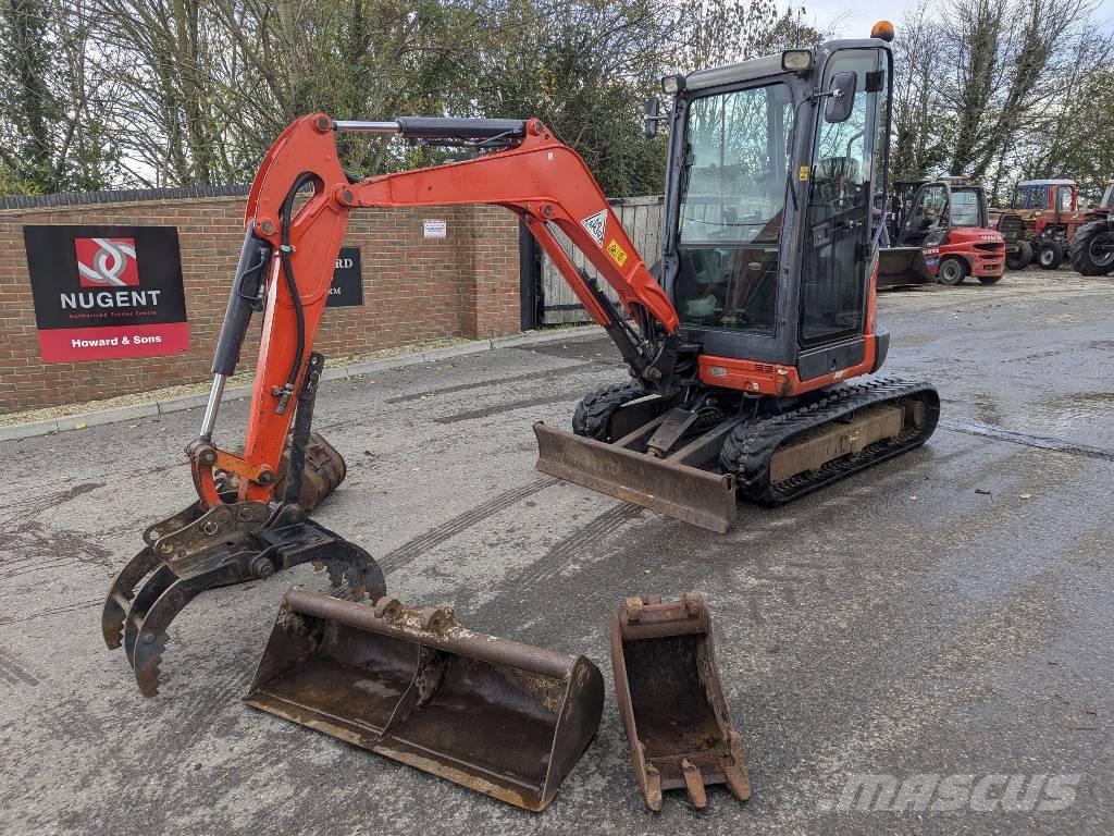 Kubota U 27-4 حفارات صغيرة أقل من 7 طن (حفارات صغيرة)