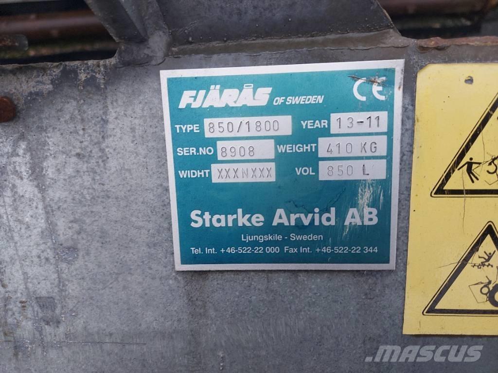 Fjärås 850/1800 معدات نشر الرمال والملح