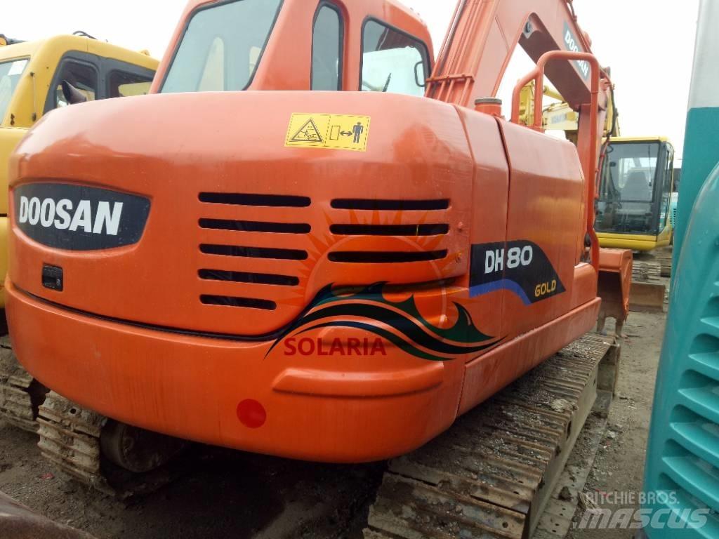 Doosan DH 80 حفارات صغيرة أقل من 7 طن (حفارات صغيرة)