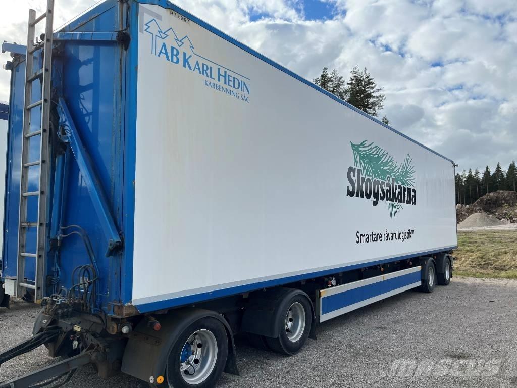  Eksjö  40ton مقطورات لتقل ألواح الخشب