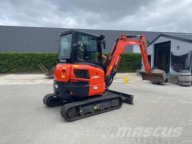 Kubota U 36-4 حفارات صغيرة أقل من 7 طن (حفارات صغيرة)