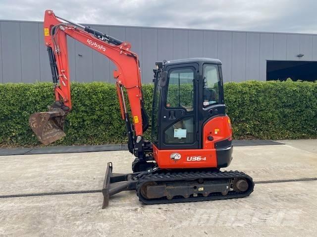 Kubota U 36-4 حفارات صغيرة أقل من 7 طن (حفارات صغيرة)