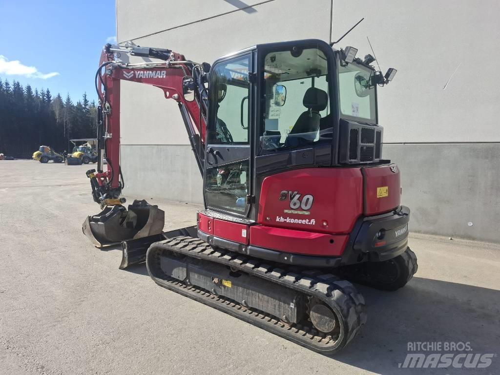 Yanmar SV 60-B حفارات صغيرة أقل من 7 طن (حفارات صغيرة)