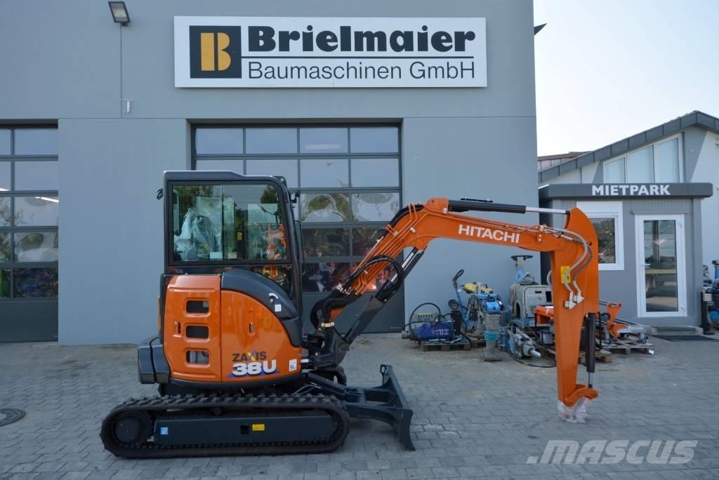 Hitachi ZX 38 U-6 حفارات صغيرة أقل من 7 طن (حفارات صغيرة)