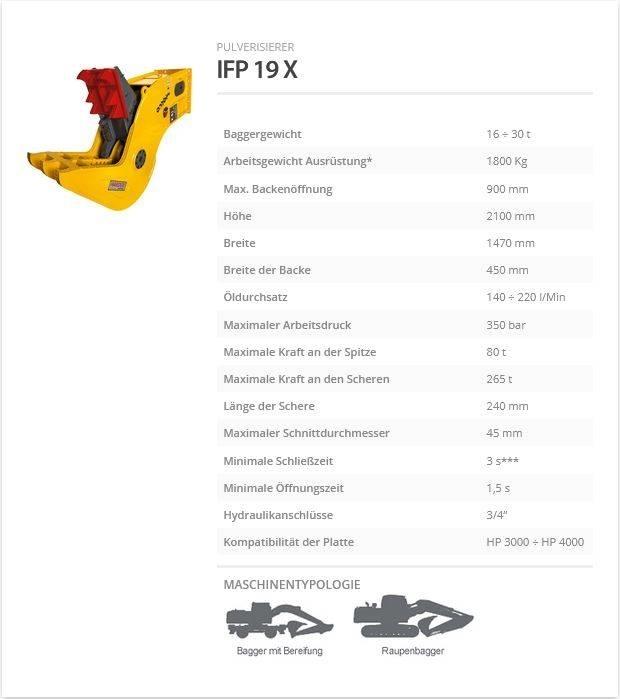 Indeco IFP 19 X جراشات البناء