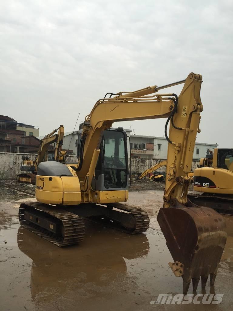 Komatsu pc78us حفارات وسط 7 طن - 12 طن