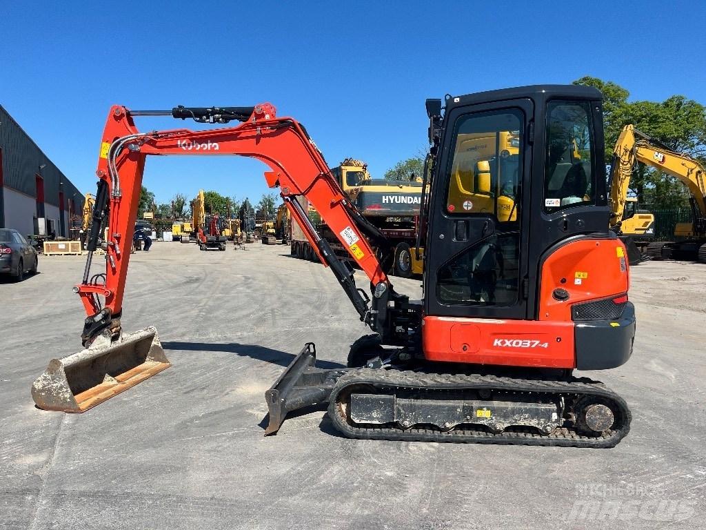 Kubota KX 037-4 حفارات صغيرة أقل من 7 طن (حفارات صغيرة)