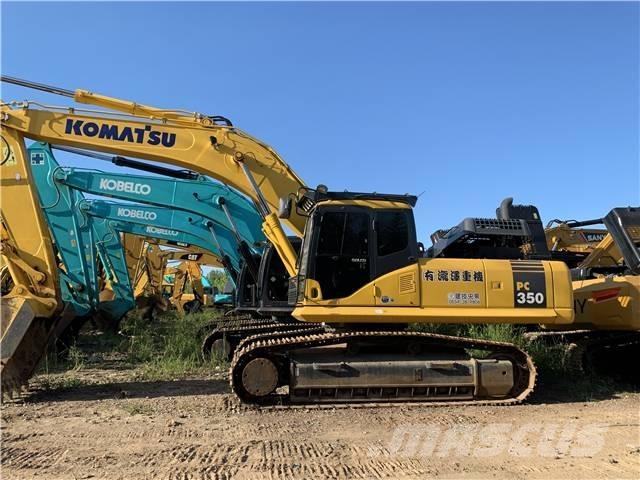 Komatsu PC350 حفارات زحافة