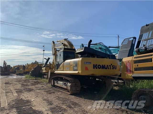 Komatsu PC350 حفارات زحافة