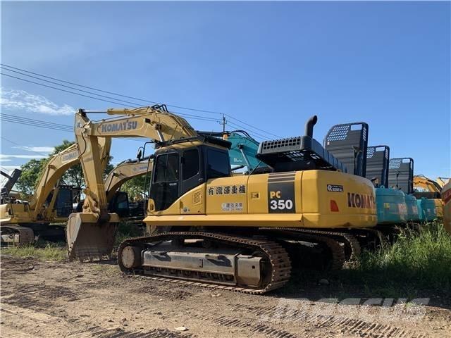 Komatsu PC350 حفارات زحافة