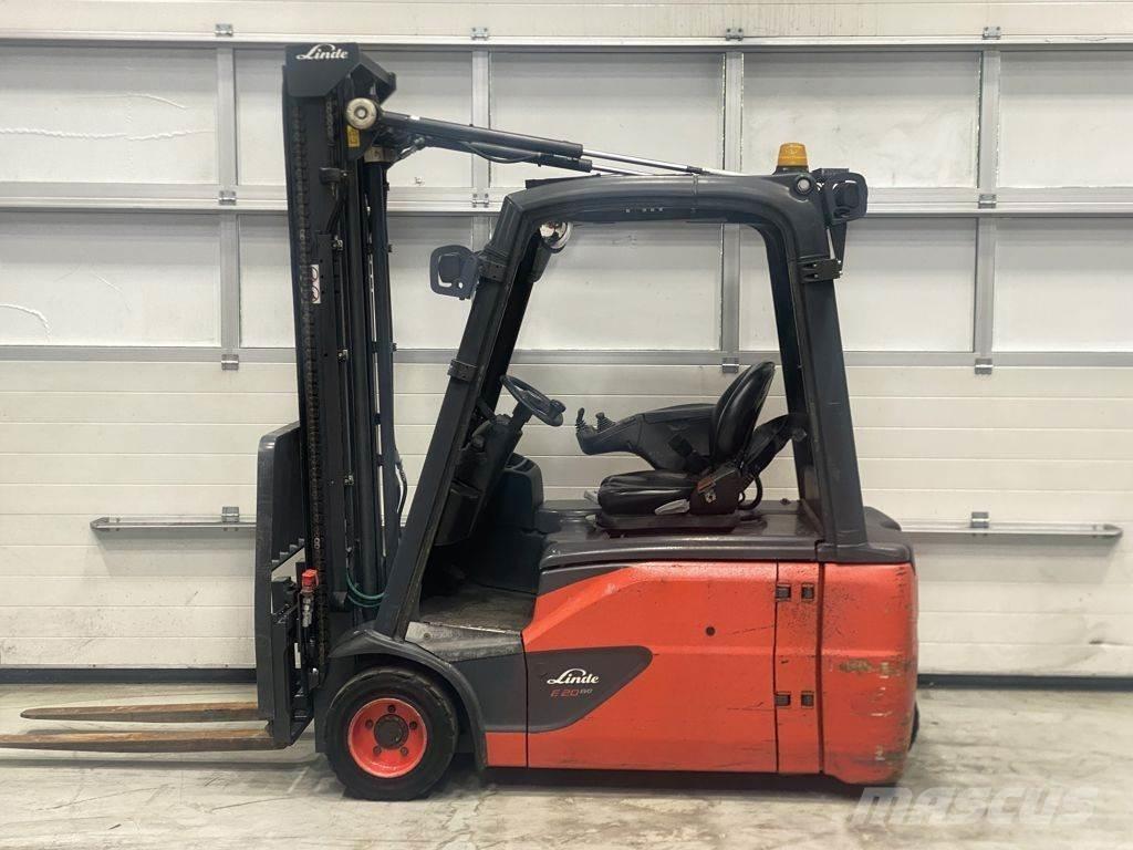 Linde E20L-02 شاحنات ذات رافعات شوكية تعمل بالكهرباء