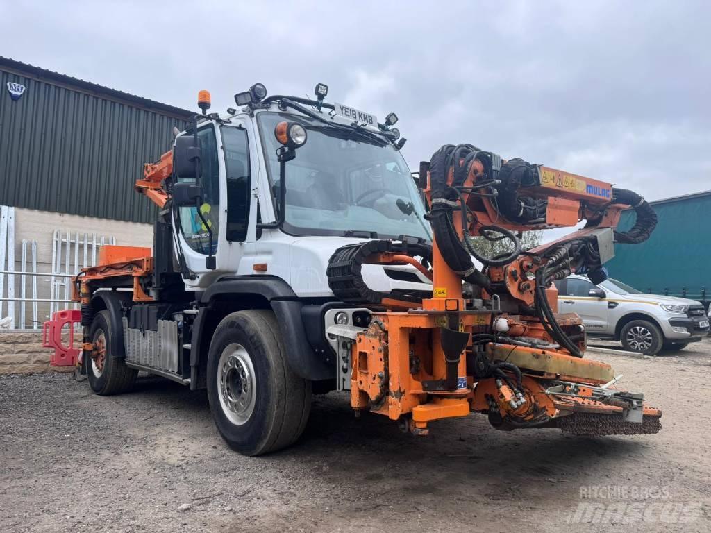 Mercedes-Benz Unimog ماكينات أخرى لتجهيز الأراضي