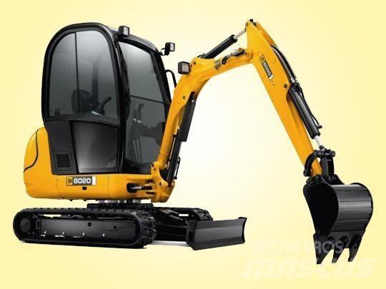 JCB 8020 حفارات صغيرة أقل من 7 طن (حفارات صغيرة)