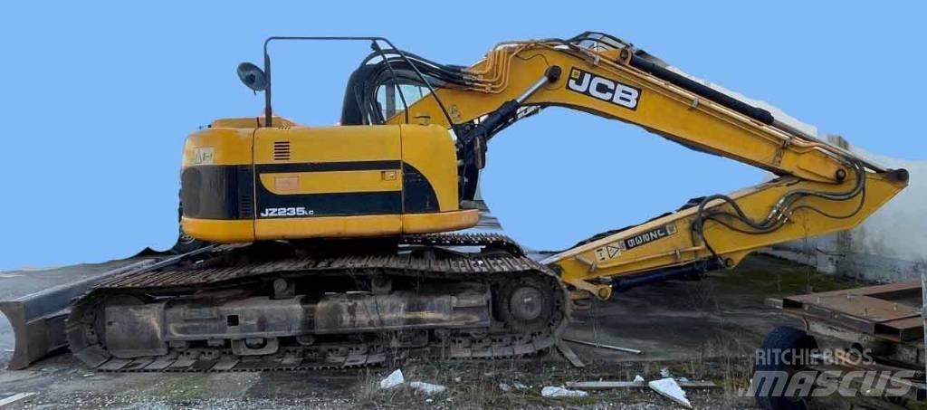 JCB JZ235 LCD حفارات زحافة