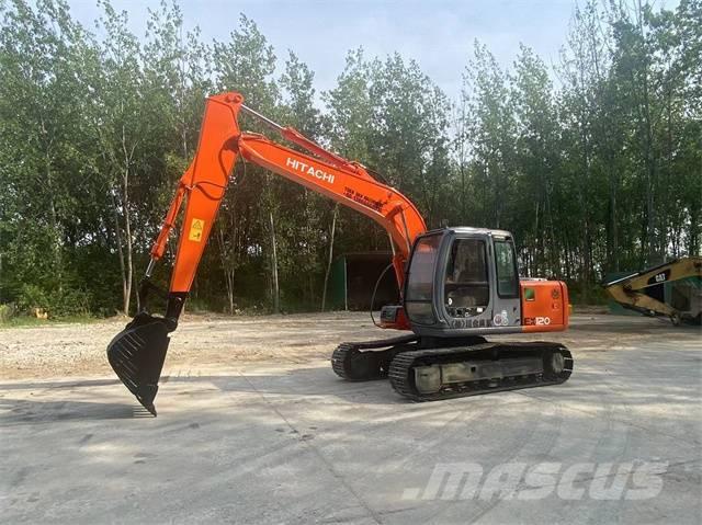 Hitachi EX120 حفارات زحافة