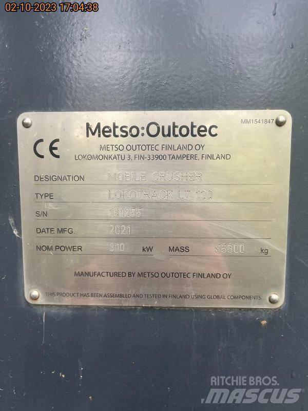 Metso LT120 جراشات