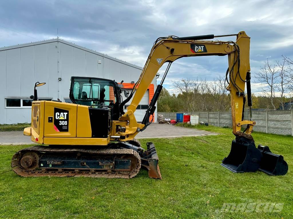 CAT 308 CR حفارات وسط 7 طن - 12 طن