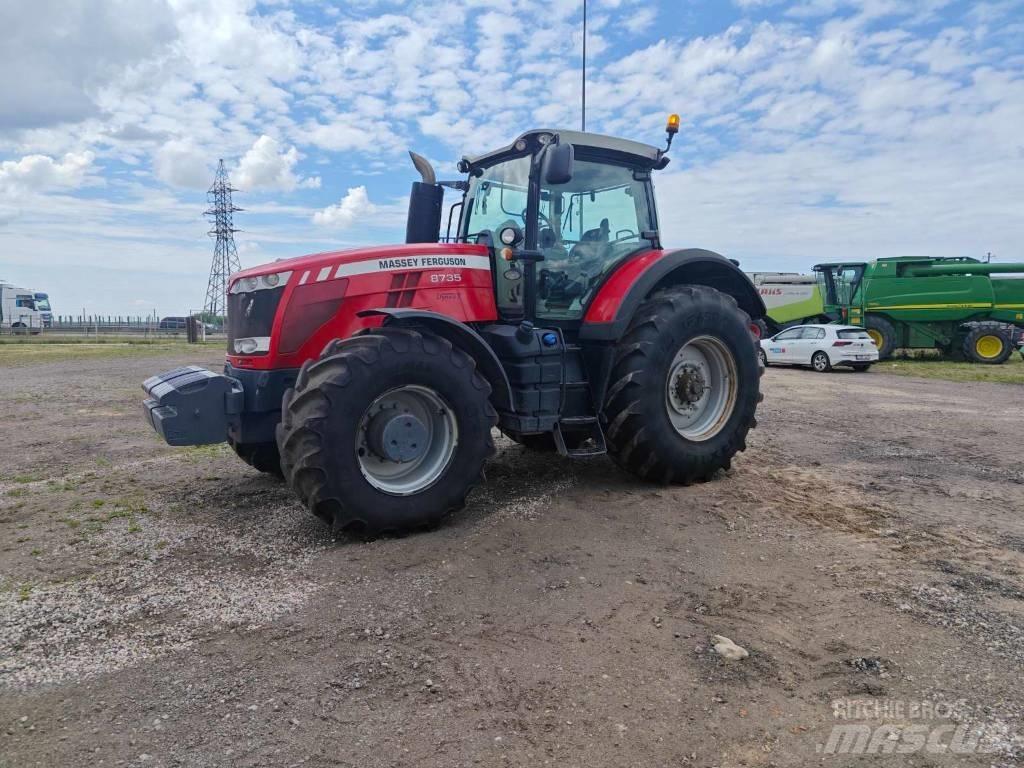 Massey Ferguson 8735 الجرارات