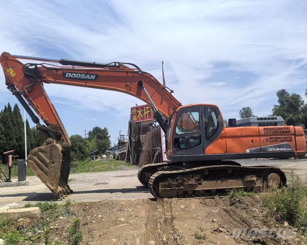 Doosan DX 340 LC-9C حفارات زحافة