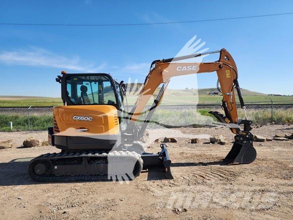 CASE CX60C حفارات زحافة