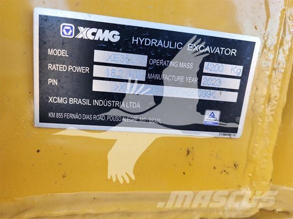 XCMG XE35U حفارات صغيرة أقل من 7 طن (حفارات صغيرة)