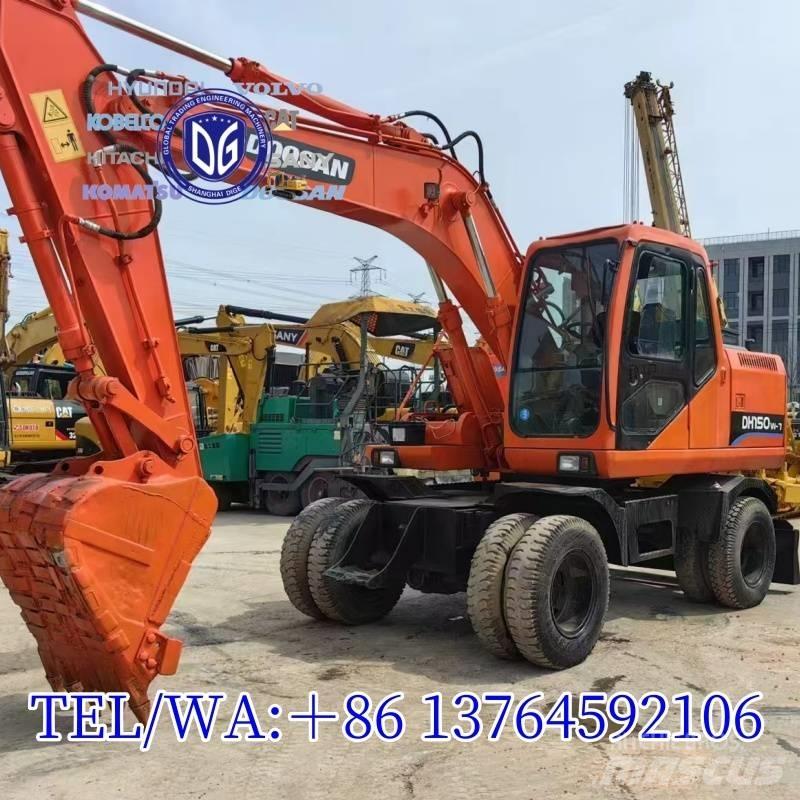 Doosan 150 W-7 حفارات بعجل