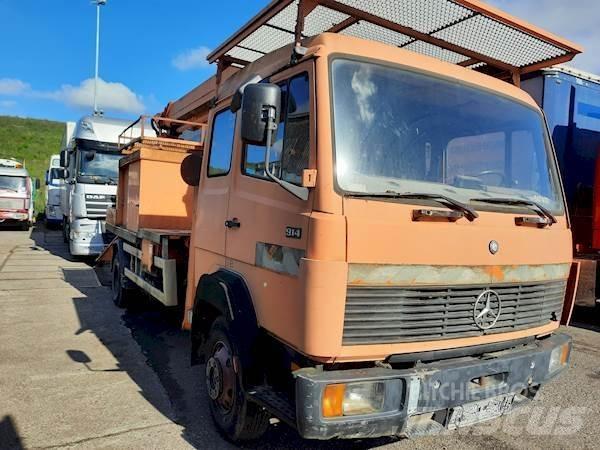 Mercedes-Benz 914 المنصات الهوائية المثبتة على شاحنة