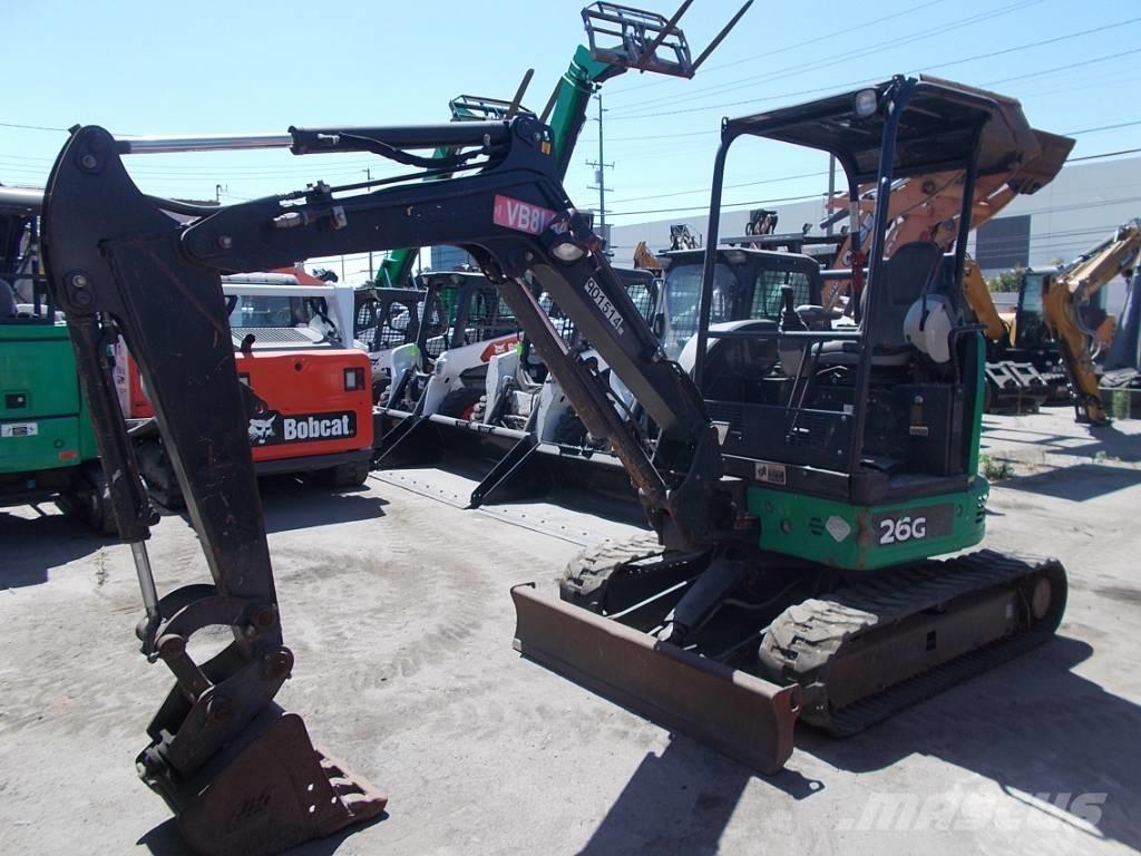 John Deere 26G حفارات صغيرة أقل من 7 طن (حفارات صغيرة)