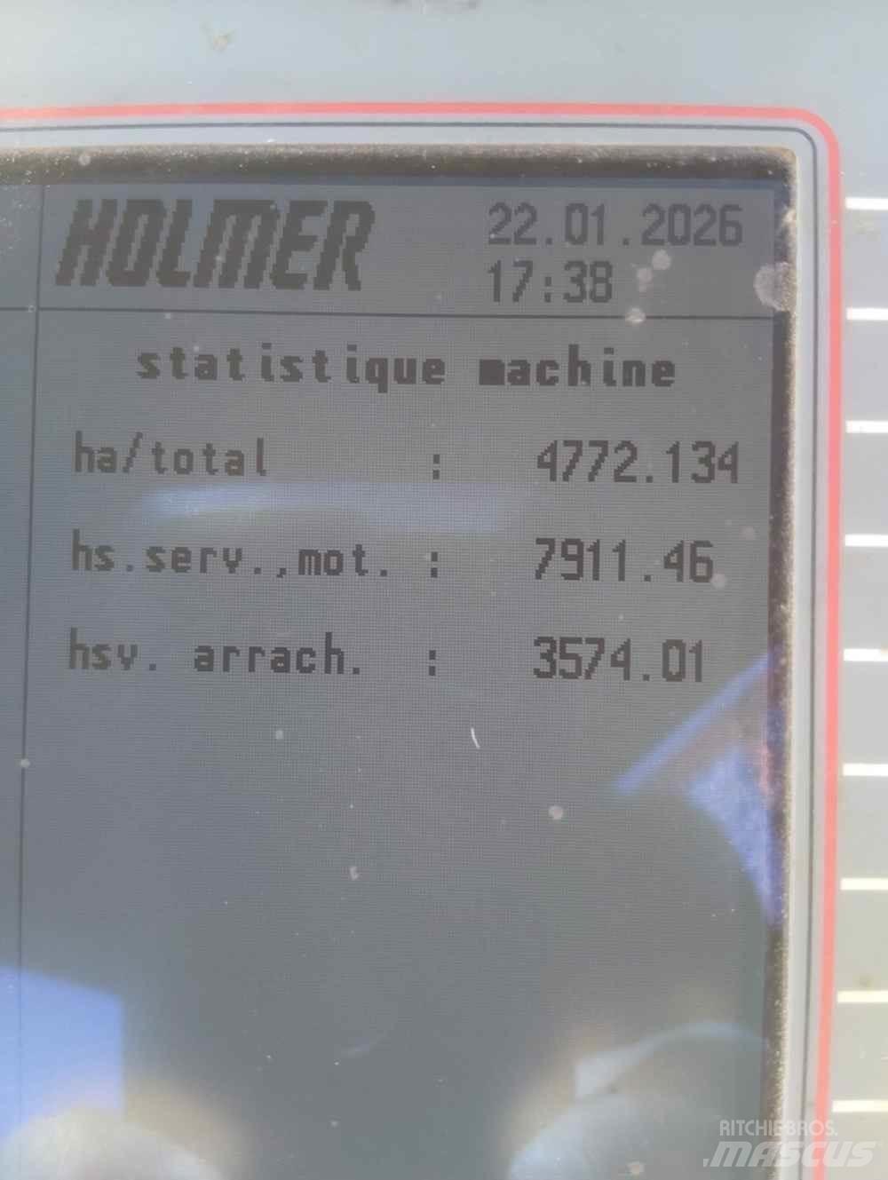 Holmer T2 ماكينات زراعية أخرى