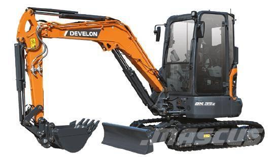 Doosan DX35Z-7 حفارات صغيرة أقل من 7 طن (حفارات صغيرة)