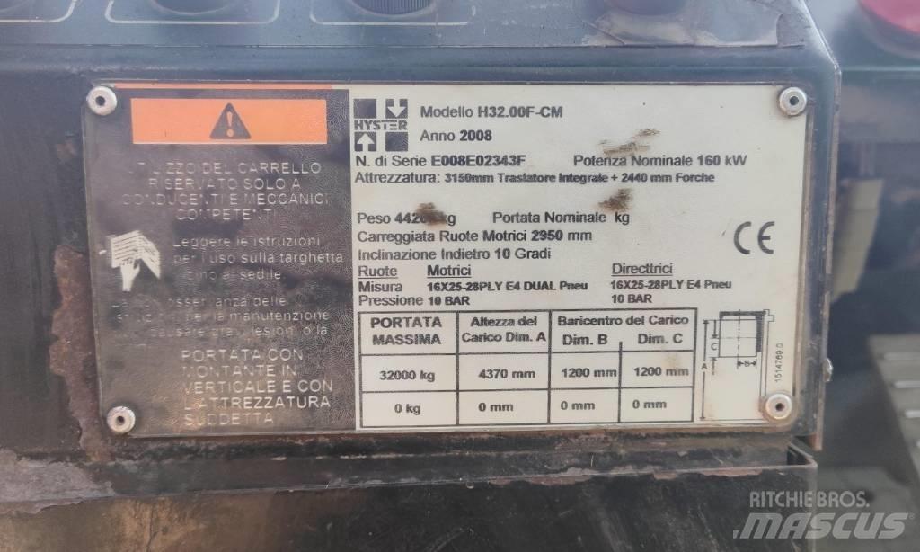 Hyster H32.00F-CM شاحنات الديزل