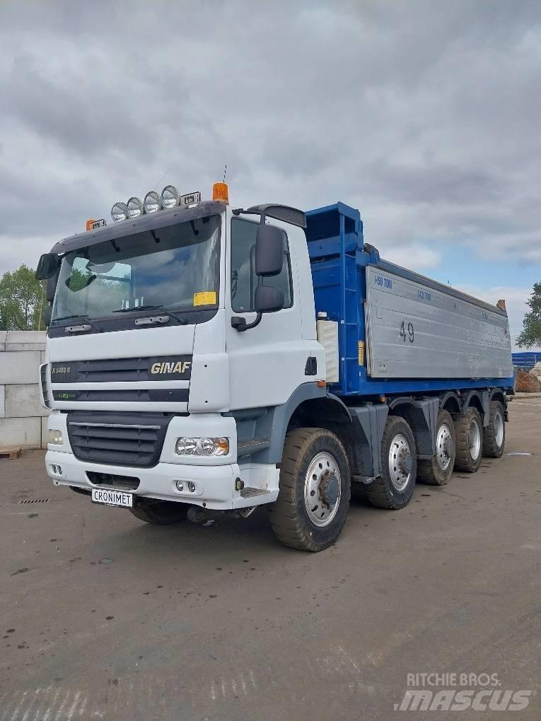 Ginaf X 5450 S شاحنات قلابة