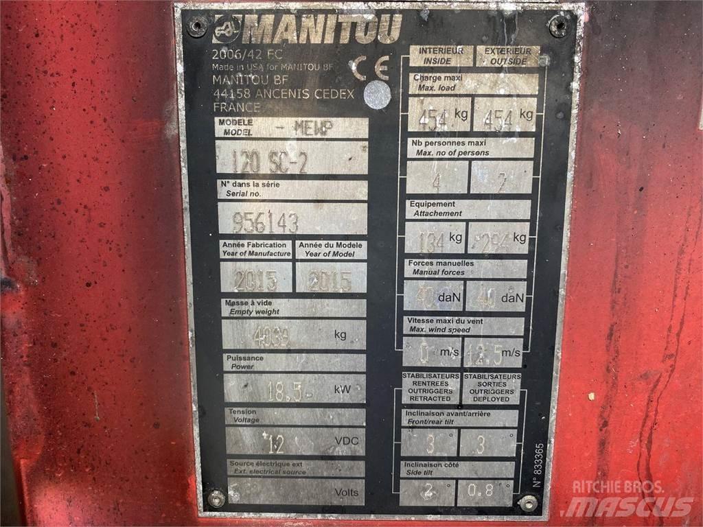 Manitou 120SC رافعات مقصية الشكل