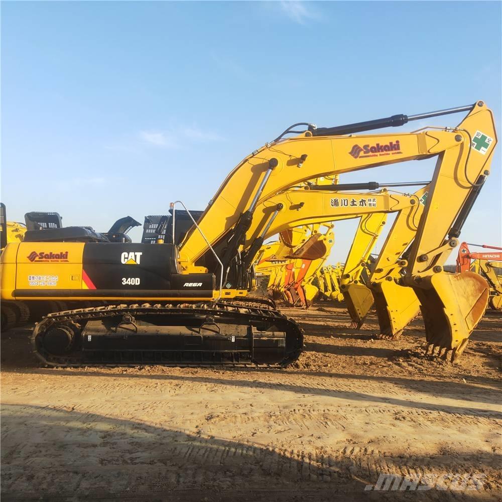 CAT 340D2 حفارات زحافة