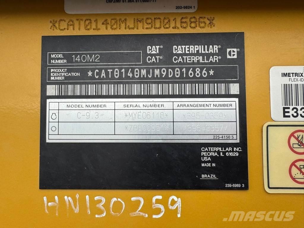 CAT 140M2 معدات تمهيد الطرق