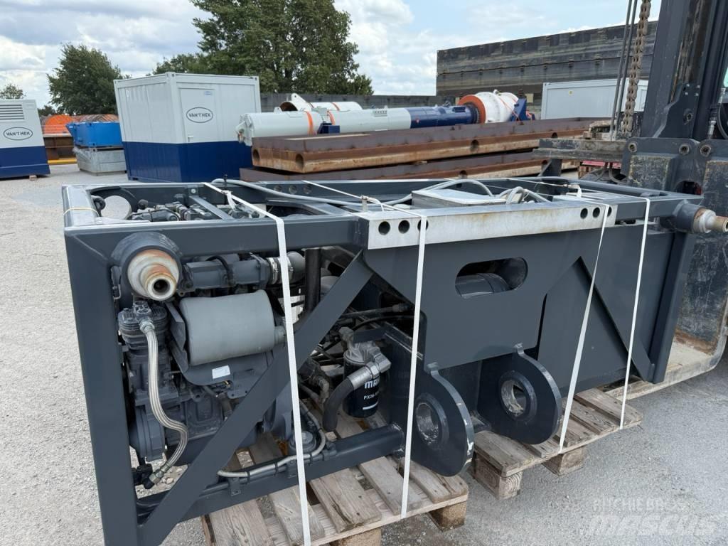 Scheuerle PowerPack نصف مقطورة مسطحة منخفضة