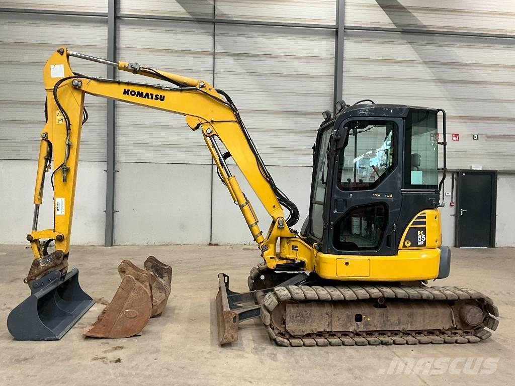 Komatsu PC 55 MR-3 حفارات صغيرة أقل من 7 طن (حفارات صغيرة)