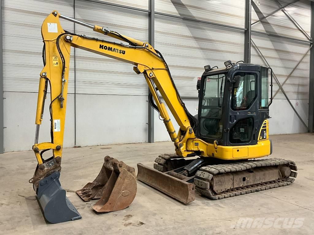 Komatsu PC 55 MR-3 حفارات صغيرة أقل من 7 طن (حفارات صغيرة)