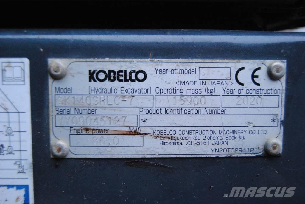 Kobelco SK140SRLC-7 حفارات زحافة