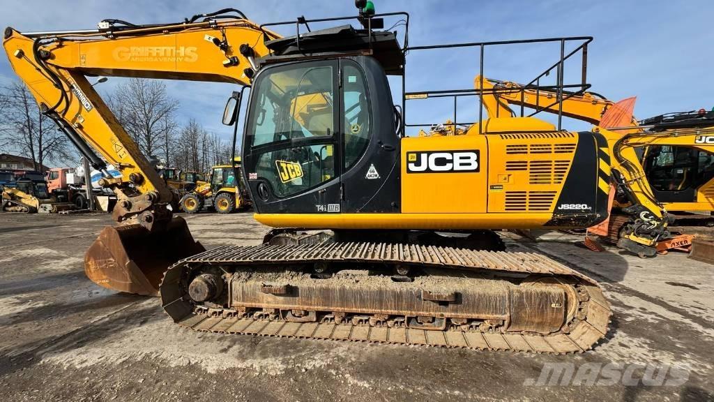 JCB JS 220 LC حفارات زحافة