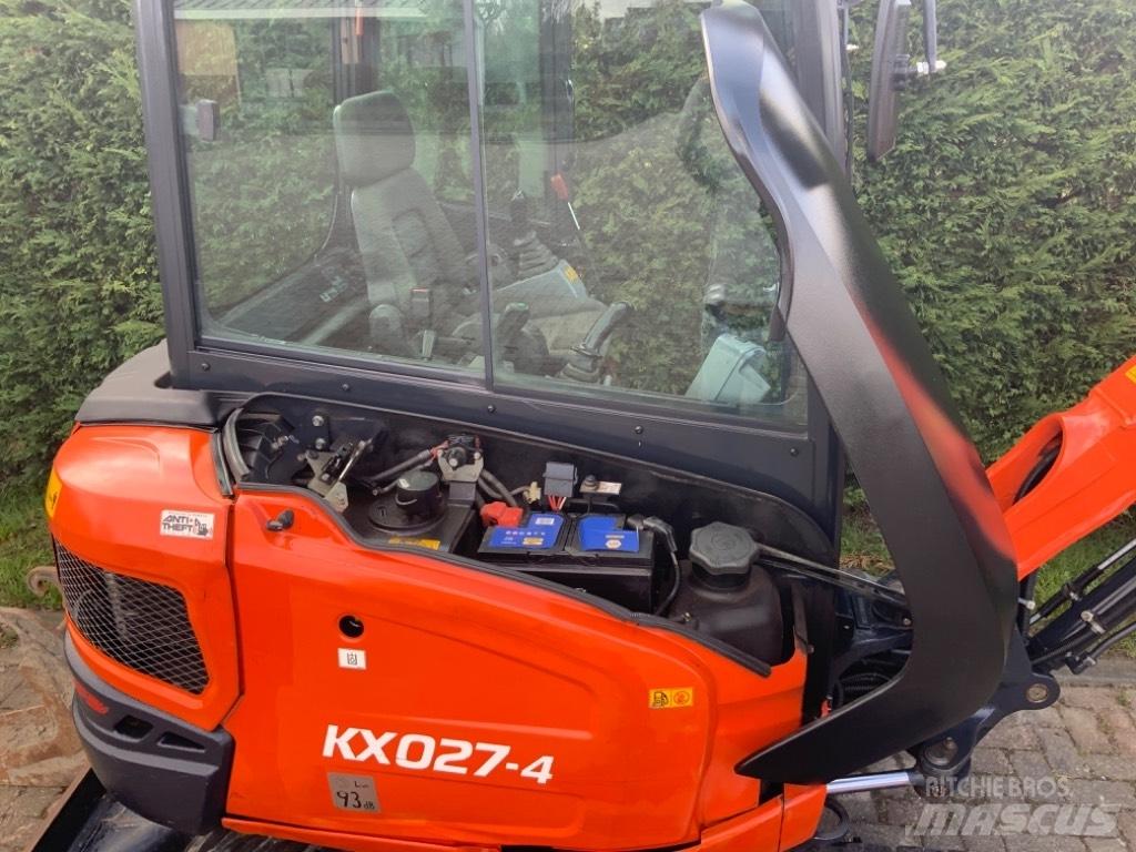 Kubota Kx027 حفارات صغيرة أقل من 7 طن (حفارات صغيرة)