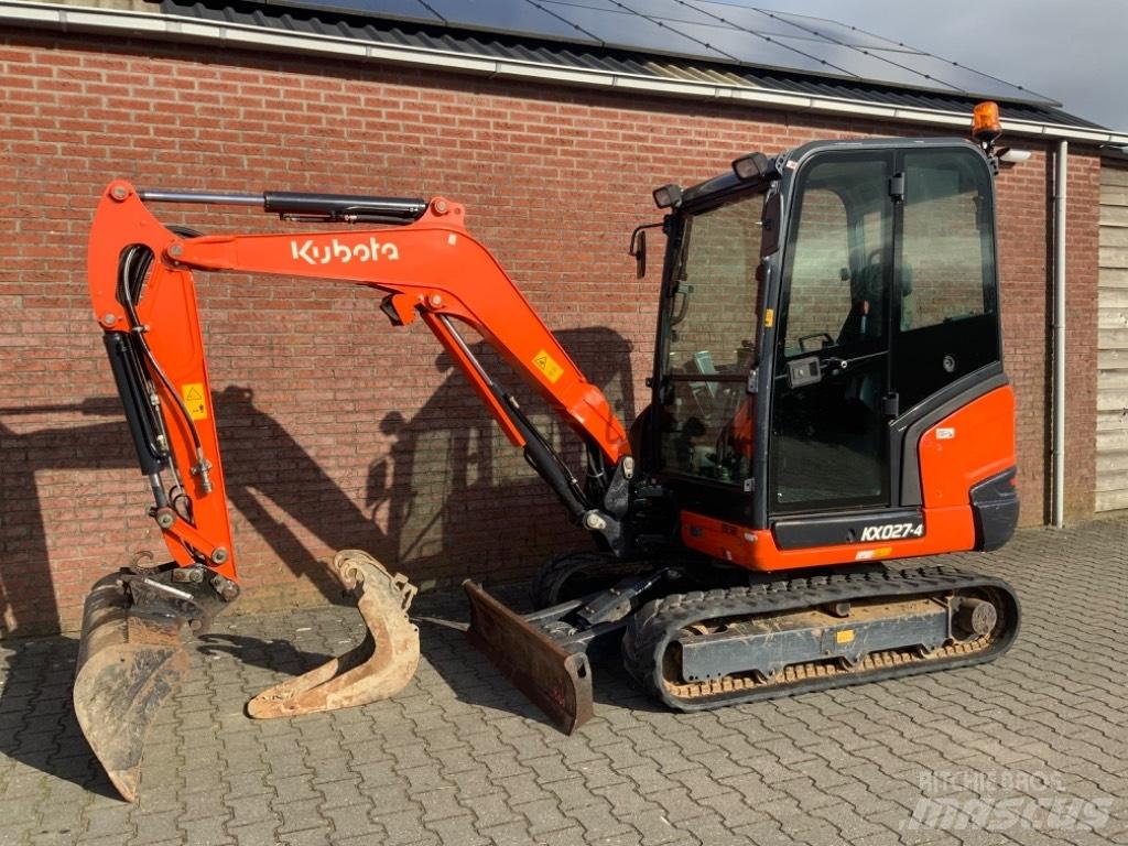 Kubota Kx027 حفارات صغيرة أقل من 7 طن (حفارات صغيرة)