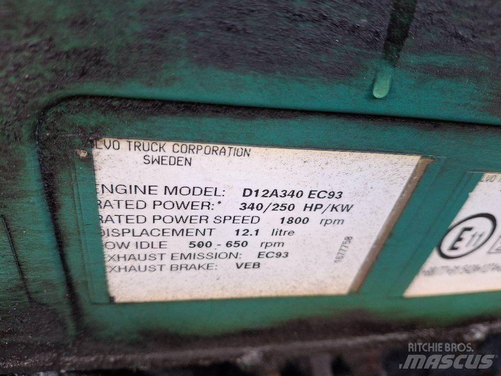 Volvo D12A340 محركات