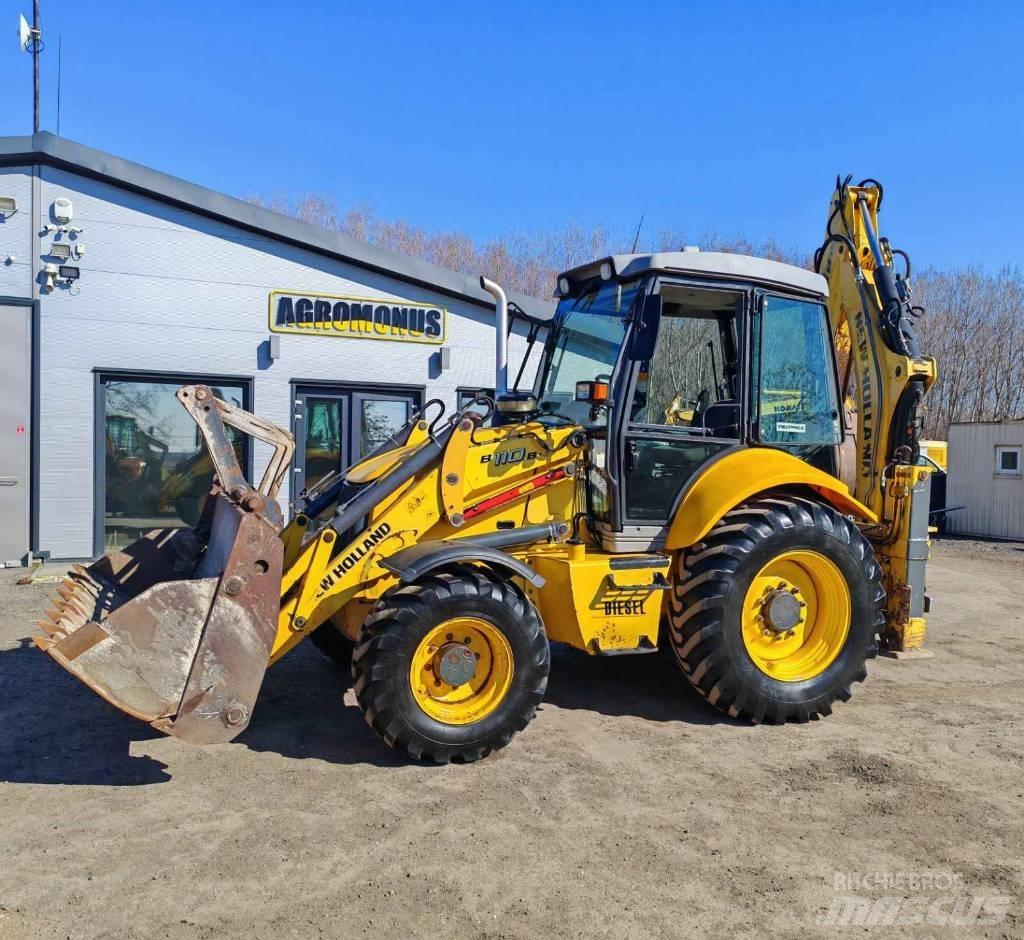 New Holland LB 110 B لوادر ذات جرافات عكسية